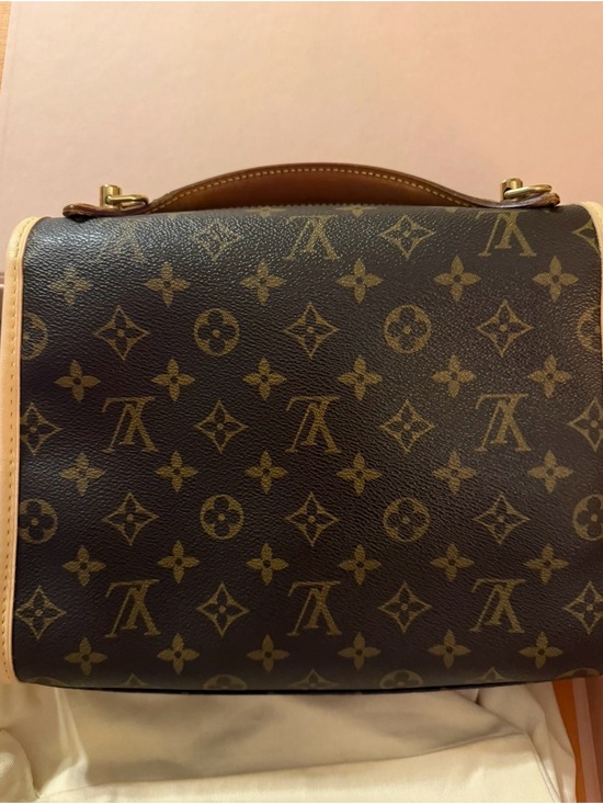 Louis Vuitton Handbags - Louis Vuitton Monogram Canvas Satchel in Brown and Tan